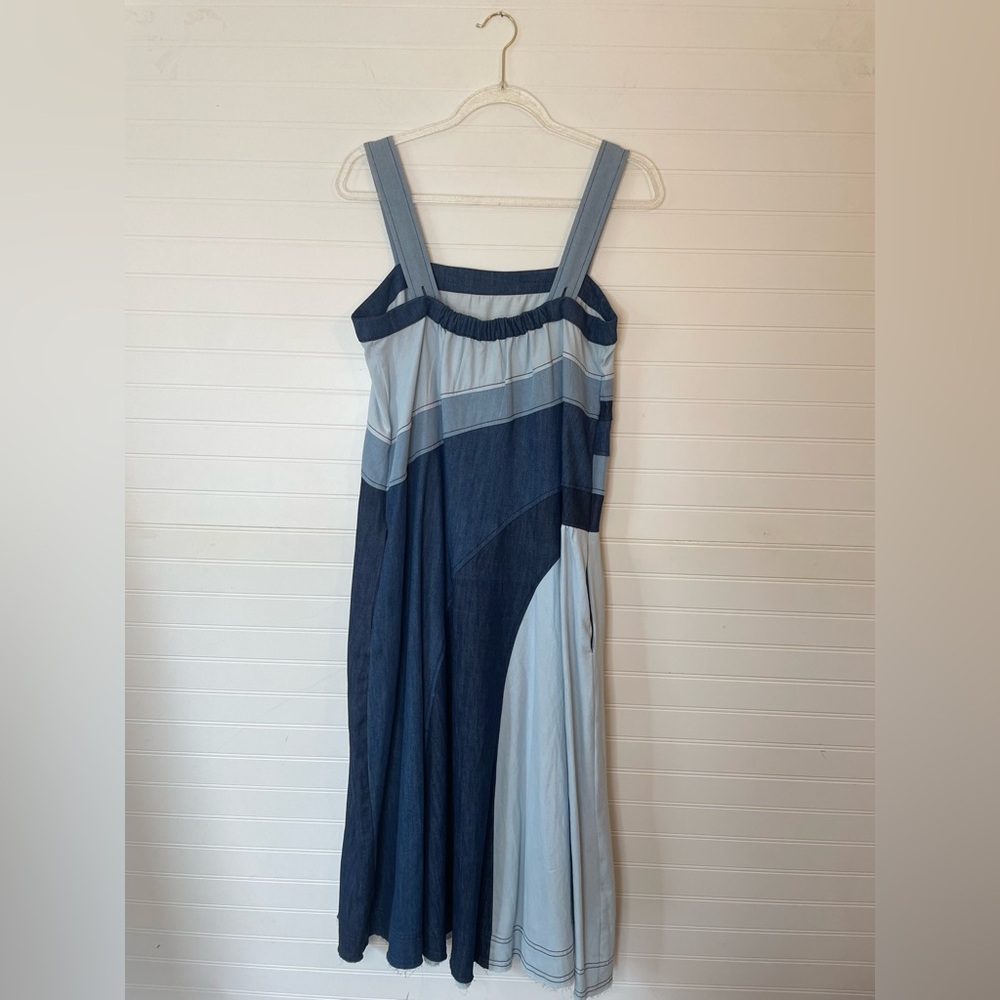 Anthropologie Pilcro Midi Denim Dress NWT Size Small - Picture 7 of 12